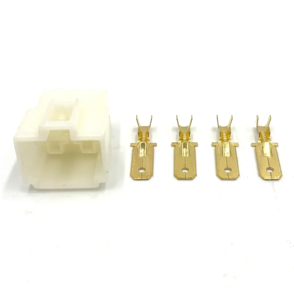 6-pin connector (M) 6.3mm 